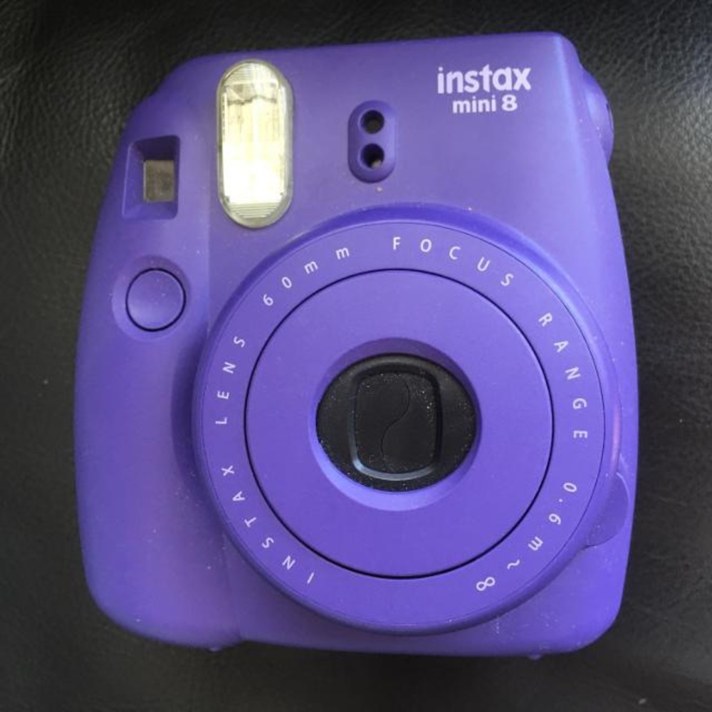 Polaroid camera with case